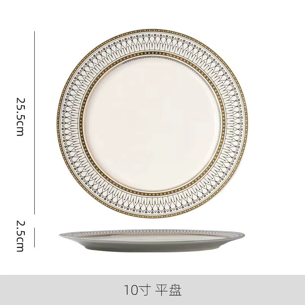 2 plate and bowl set hand made by lux dishes