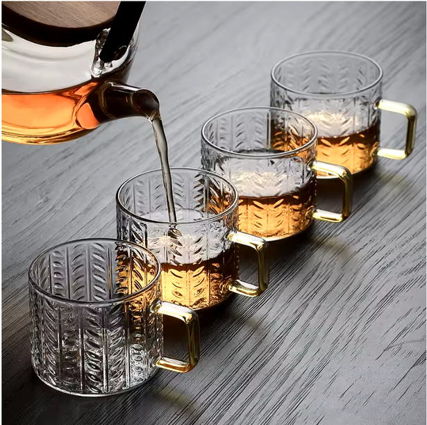 Glass Cup by lux dishes